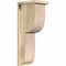 Ekena Millwork Crestline Rough Sawn Corbel w/Backplate, Douglas Fir, 8"W x 10"D x 26"H COR08X10X26CRE01RDF - alternate 1